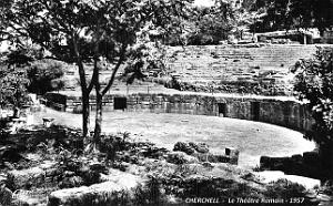 Cherchell - Theatre Romain - 1957
